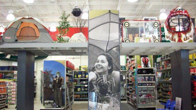 Lightweight Honeycomb Retail Signage